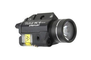 Streamlight TLR-2 HL G Rail Mounted Tactical Light runs on two CR123 batteries